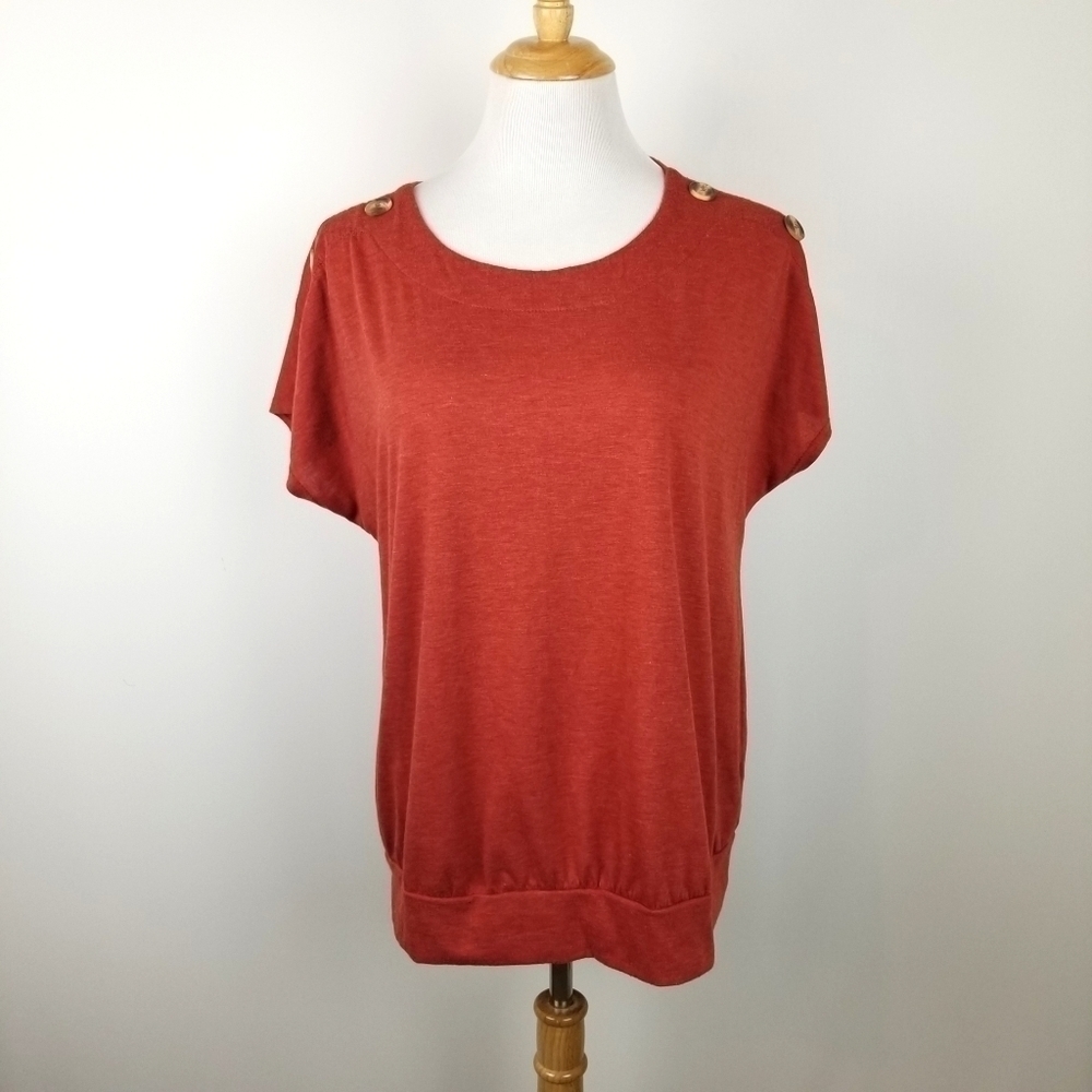 Ember rust shirt, sz L